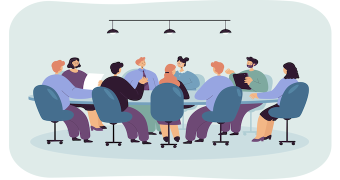 how leaders run meetings