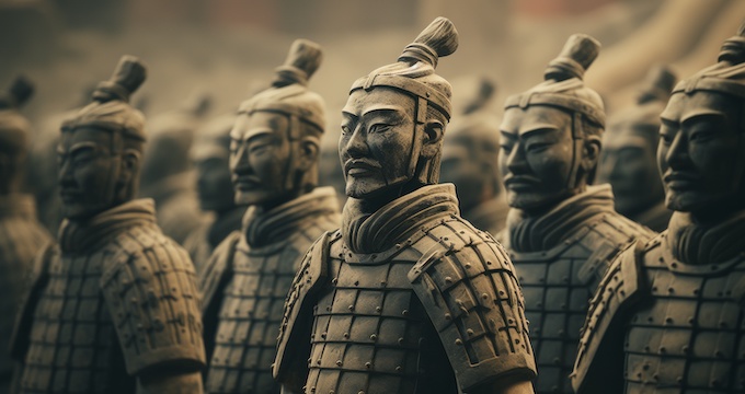 Artefacts from ancient history - Qin dynasty