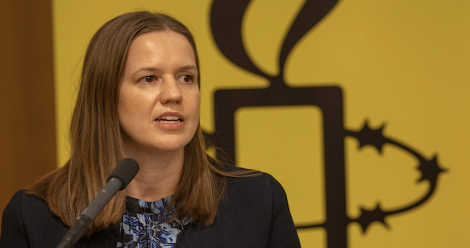 Image of Kate Thwaites, chair of Commonwealth Joint Standing Committee on Electoral Matters.