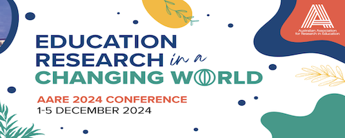 #AARE2024 now! Hello and welcome to the fourth day of our AARE conference blog